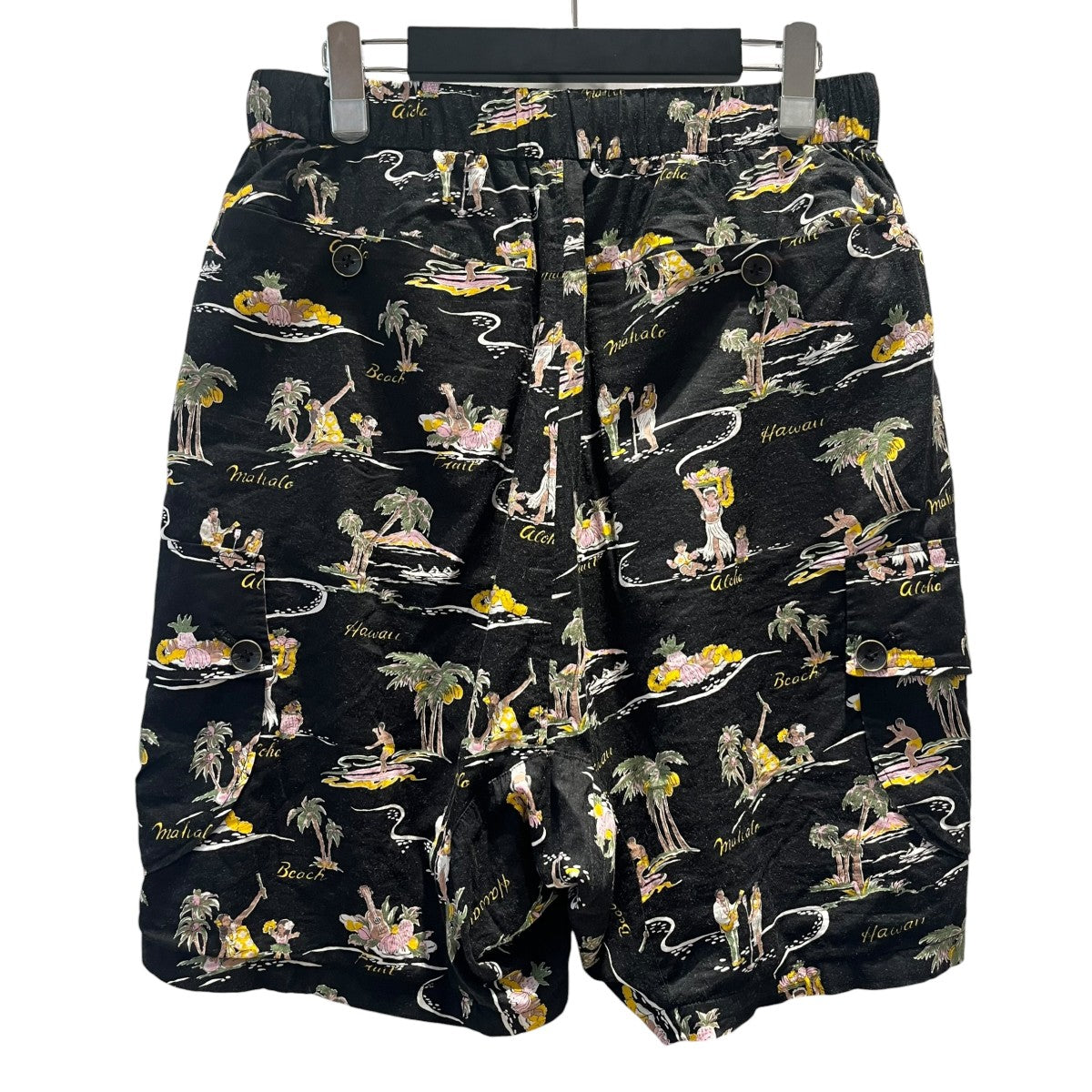 masterkey アロハ柄ショートパンツ 古着・中古-2枚目のアイテム画像