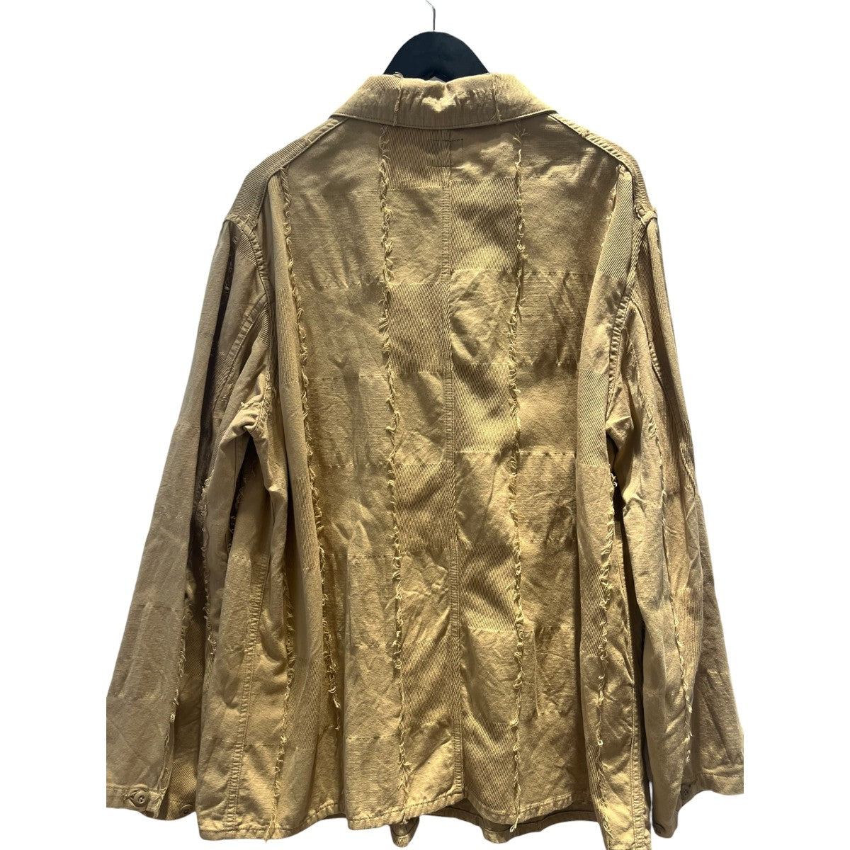 Needles ジャケットQV188 D.N. Coverall Ripstop Cut Jacquard 古着・中古-2枚目のアイテム画像