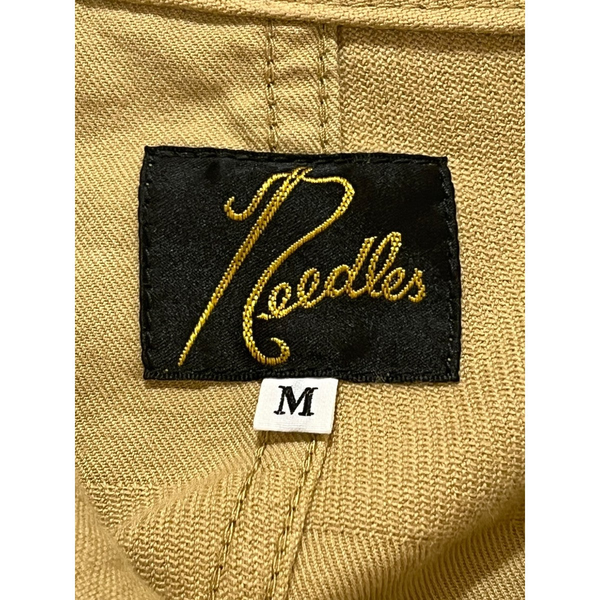 Needles ジャケットQV188 D.N. Coverall Ripstop Cut Jacquard 古着・中古-3枚目のアイテム画像