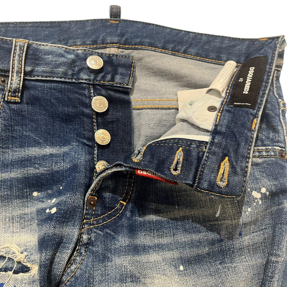 DSQUARED2 21AWデニムパンツS74LB0969 古着・中古-5枚目のアイテム画像