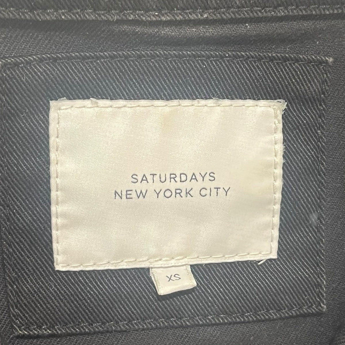 Saturdays NYC デニムジャケット 古着・中古-3枚目のアイテム画像