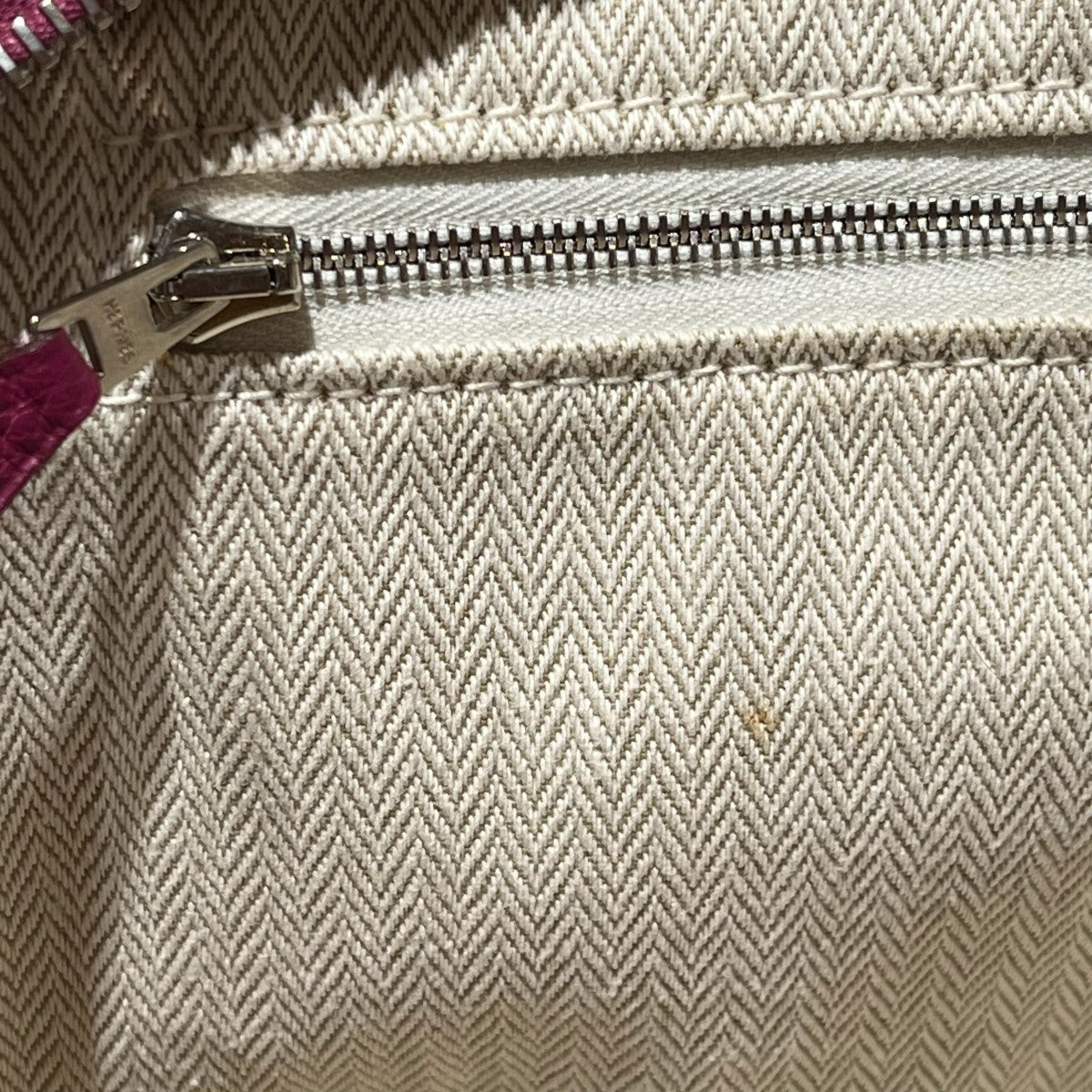 HERMES ヴィクトリア エラン38 トリヨンクレマンス トスカ □O刻印 ショルダーバッグ 古着・中古-10枚目のアイテム画像