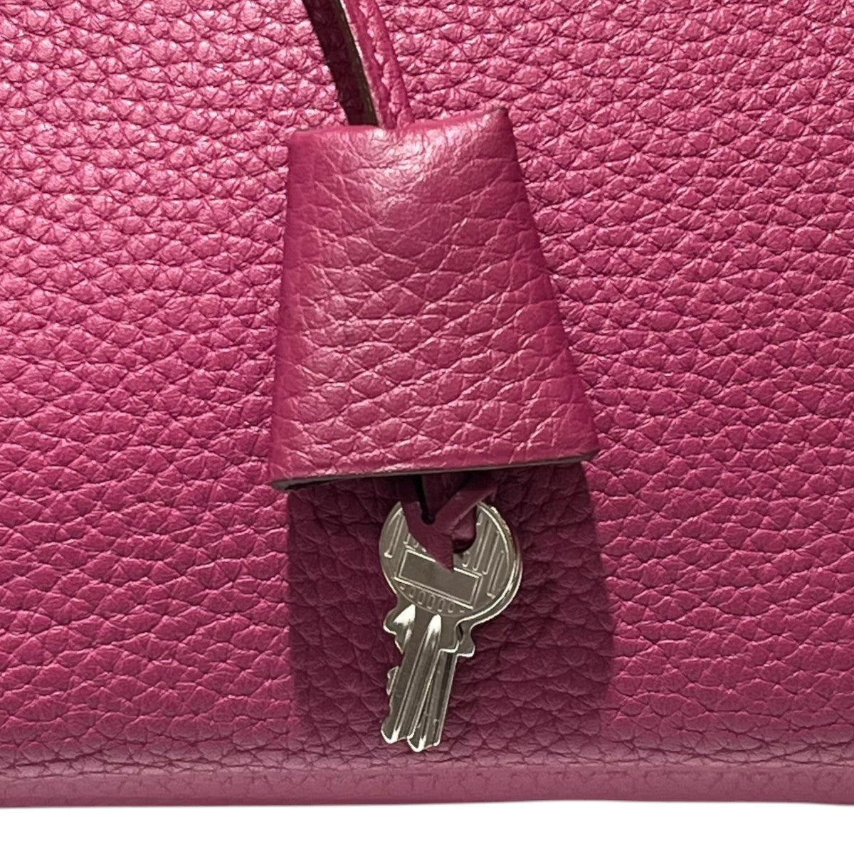 HERMES ヴィクトリア エラン38 トリヨンクレマンス トスカ □O刻印 ショルダーバッグ 古着・中古-5枚目のアイテム画像