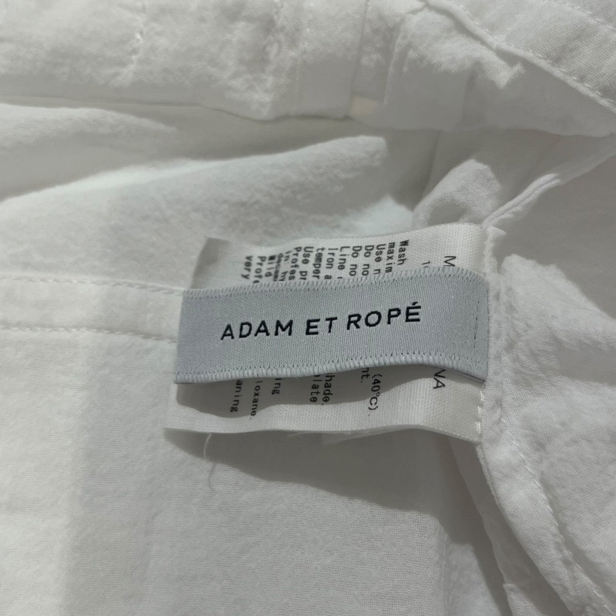 Adam et Rope 26SSガスボイルチャイナディティールシャツGAH-06200 古着・中古-4枚目のアイテム画像
