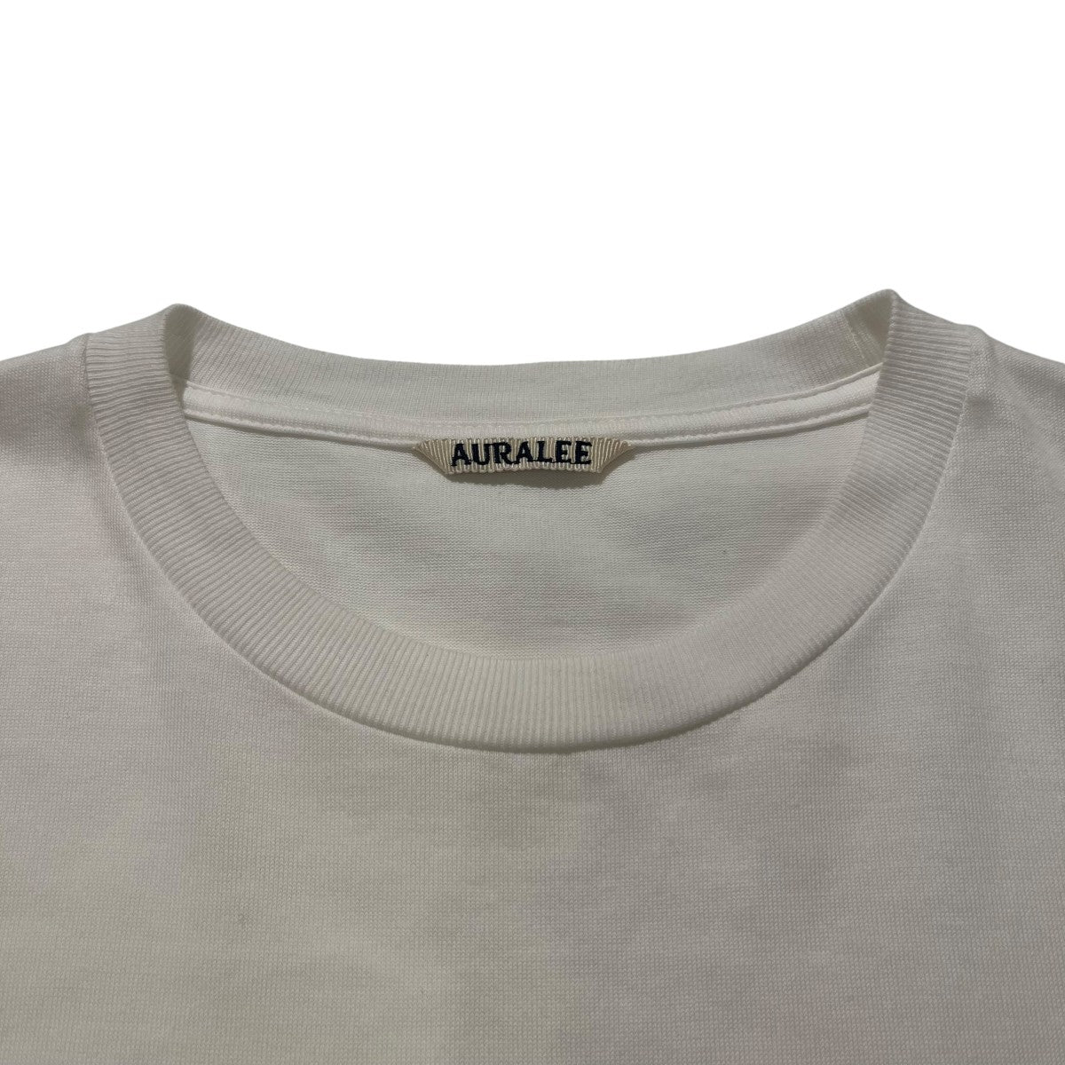 AURALEE LUSTER PLAITING TEE半袖TシャツA20ST02GT 古着・中古-3枚目のアイテム画像