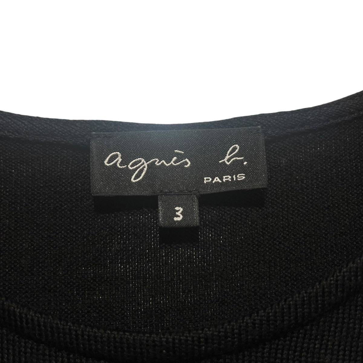 agnes b ニットワンピースQ23JZ59 古着・中古-6枚目のアイテム画像