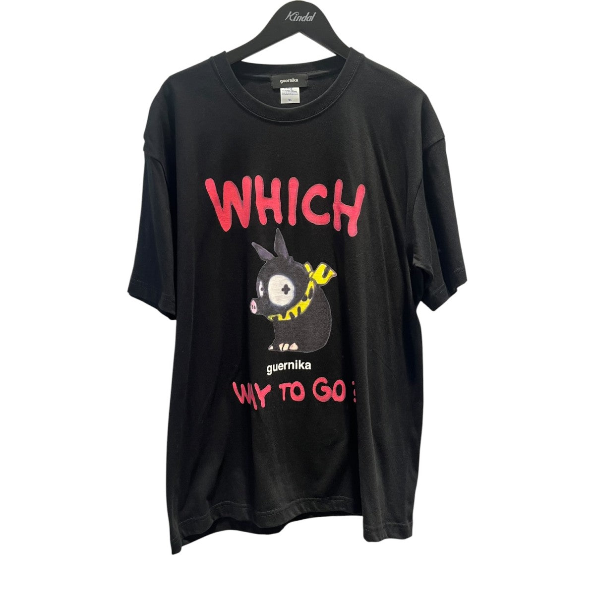 GUERNIKA×らんま1／2 プリント柄半袖Tシャツ 古着・中古-1枚目のアイテム画像