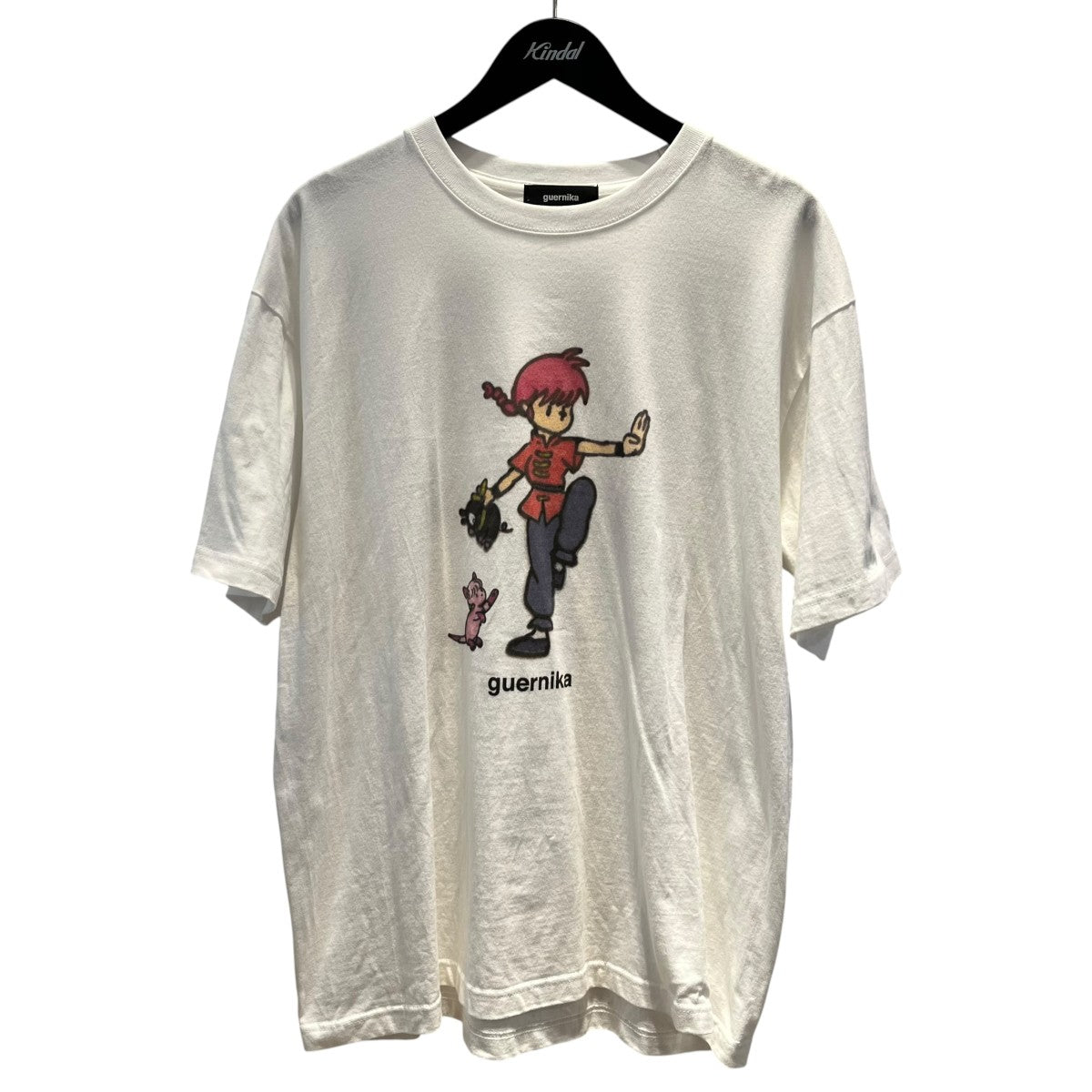らんまフロントキャラクタープリント半袖Tシャツ