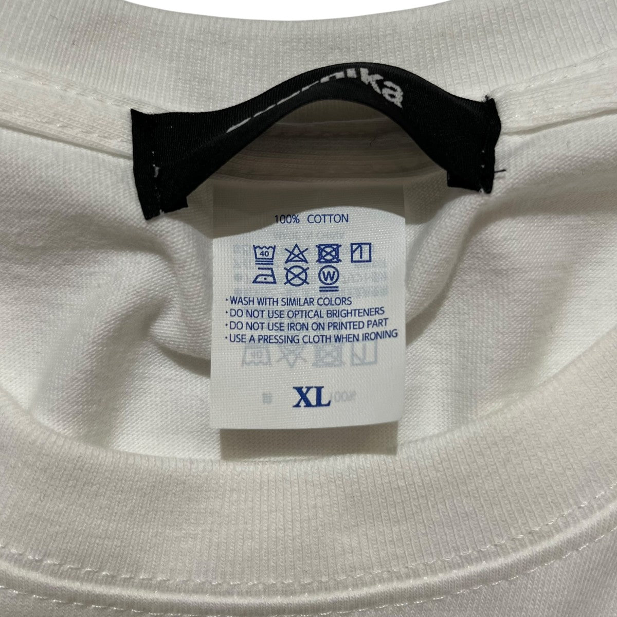 らんまフロントキャラクタープリント半袖Tシャツ