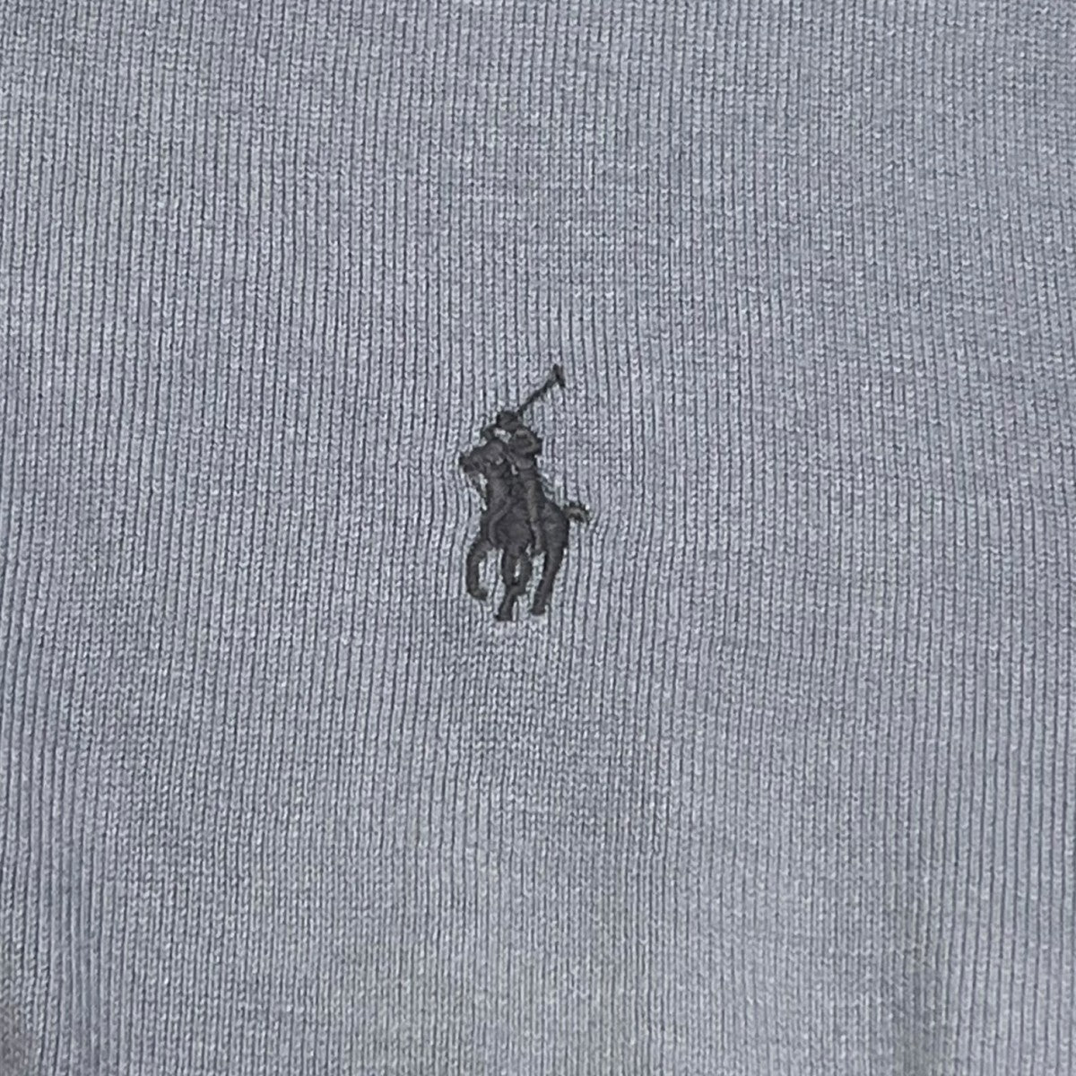 POLO RALPH LAUREN ポニー刺繍半袖クルーネックニット 古着・中古-3枚目のアイテム画像