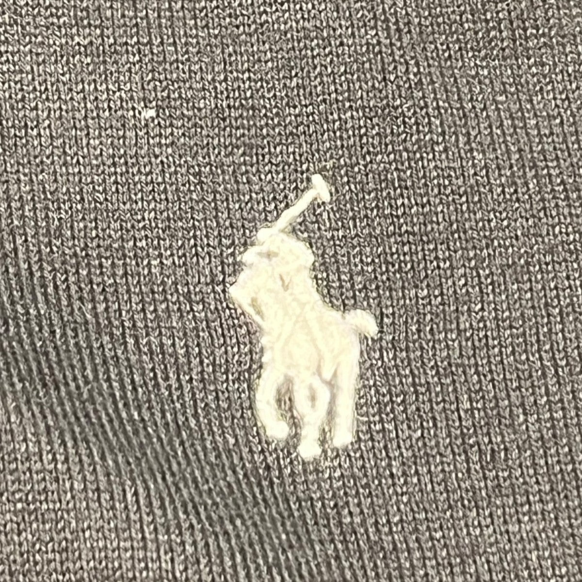 POLO RALPH LAUREN ポニー刺繍ニットポロシャツ 古着・中古-3枚目のアイテム画像