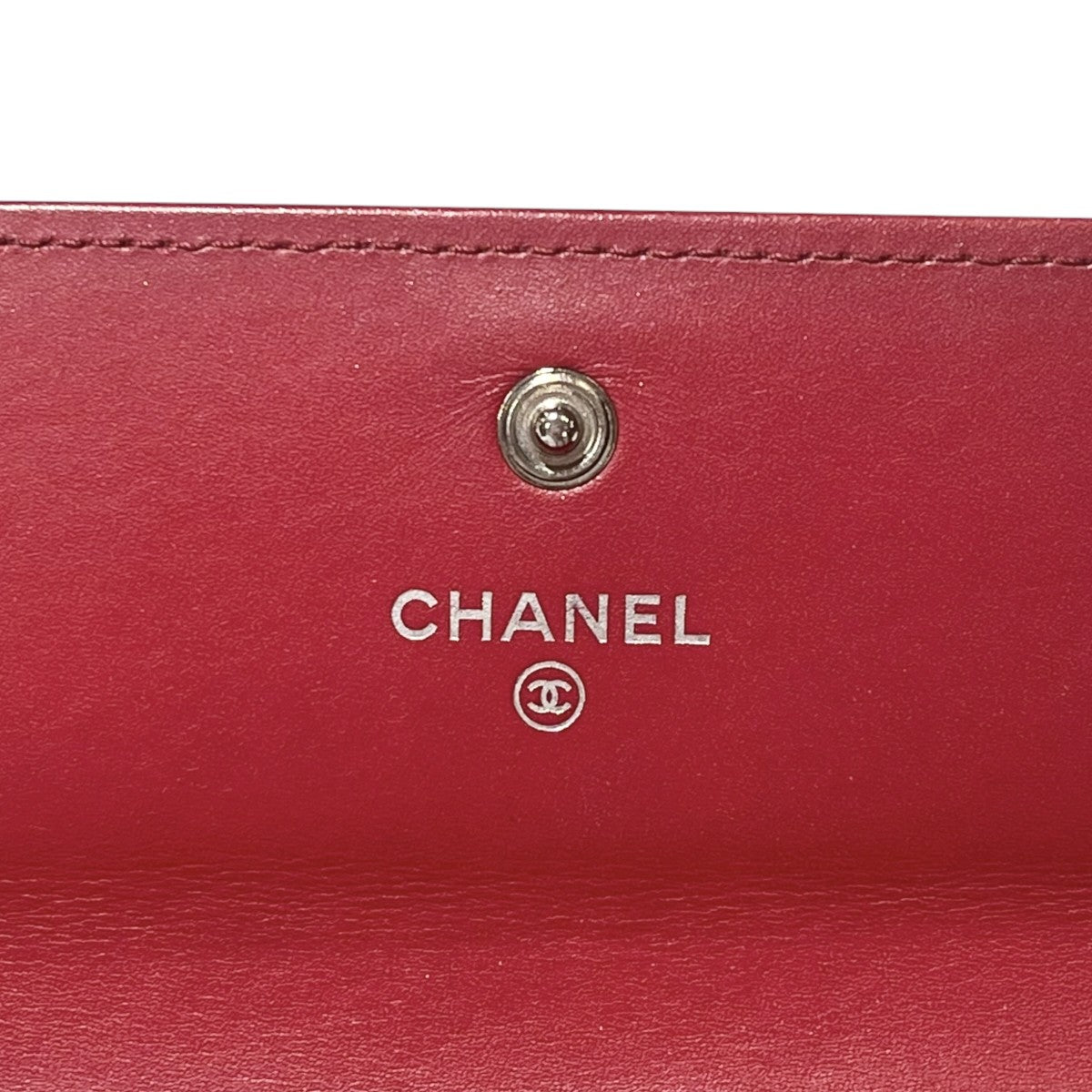 CHANEL カメリア フラップ長財布 ココマーク パテントレザー 古着・中古-5枚目のアイテム画像
