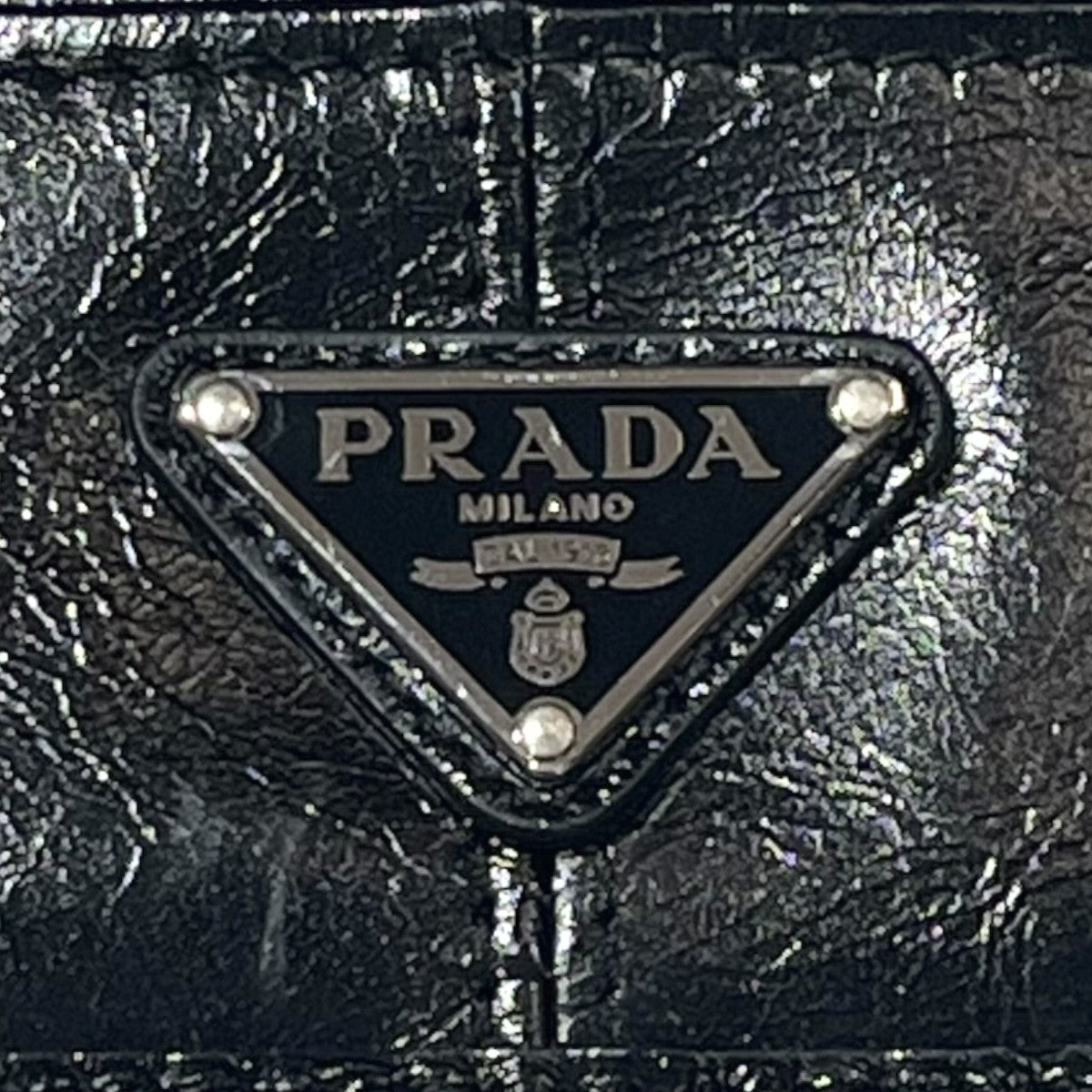 PRADA トライアングルロゴ プレート カードケース 2MC025 古着・中古-4枚目のアイテム画像