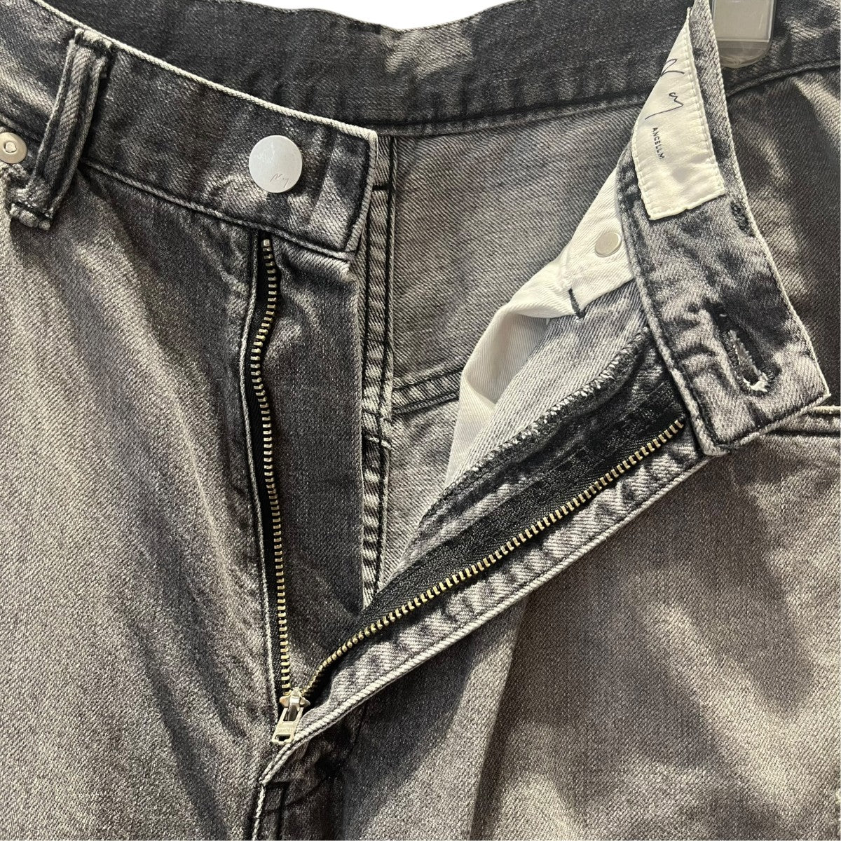 AGING STRAIGHT 5P DENIMデニムパンツANC-PT78