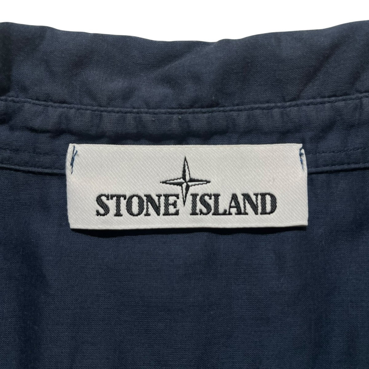 STONE ISLAND フラップポケット長袖ワークシャツ721512015 古着・中古-6枚目のアイテム画像