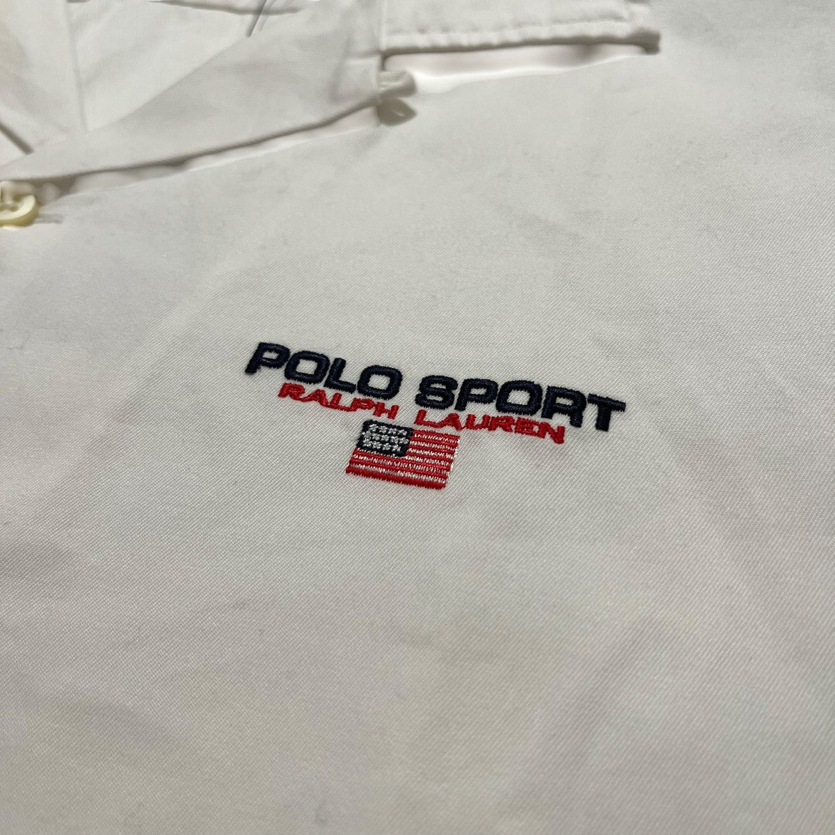 POLO RALPH LAUREN POLO SPORT ロゴ刺繍半袖開襟シャツ 古着・中古-3枚目のアイテム画像