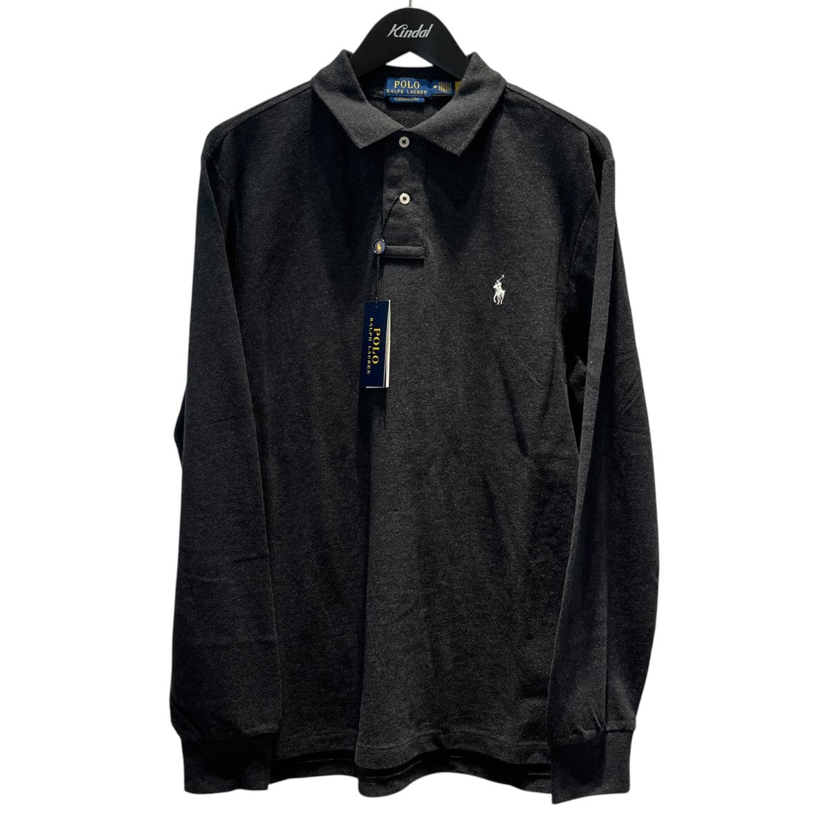 POLO RALPH LAUREN ポニー刺繍長袖ポロシャツ 古着・中古-1枚目のアイテム画像