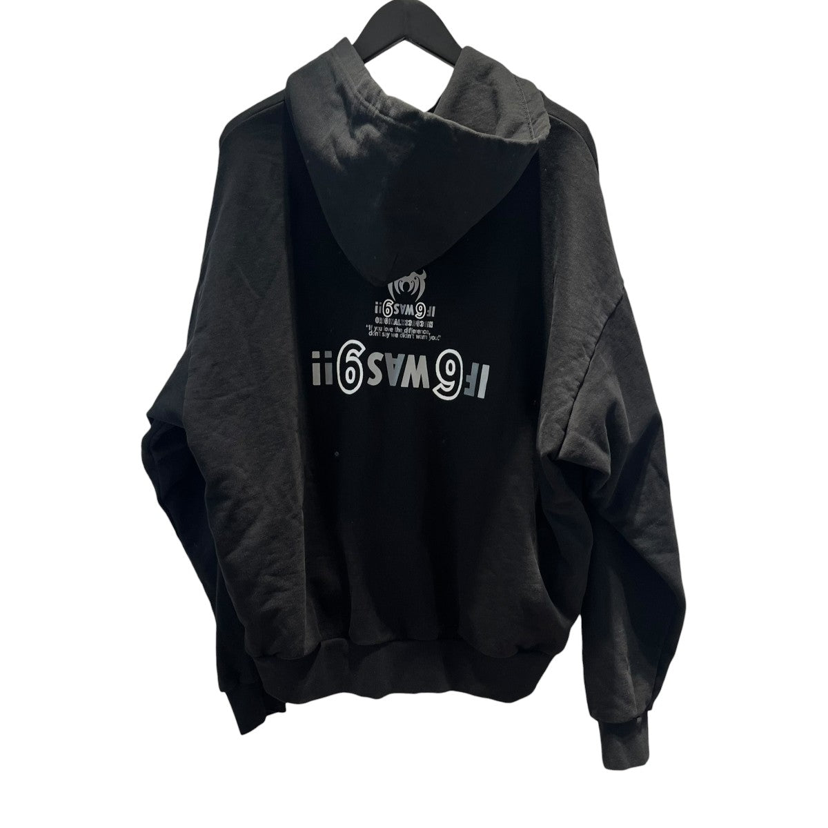 The H＆S Hooded Sweat ShirtロゴプリントパーカーH30th-010226