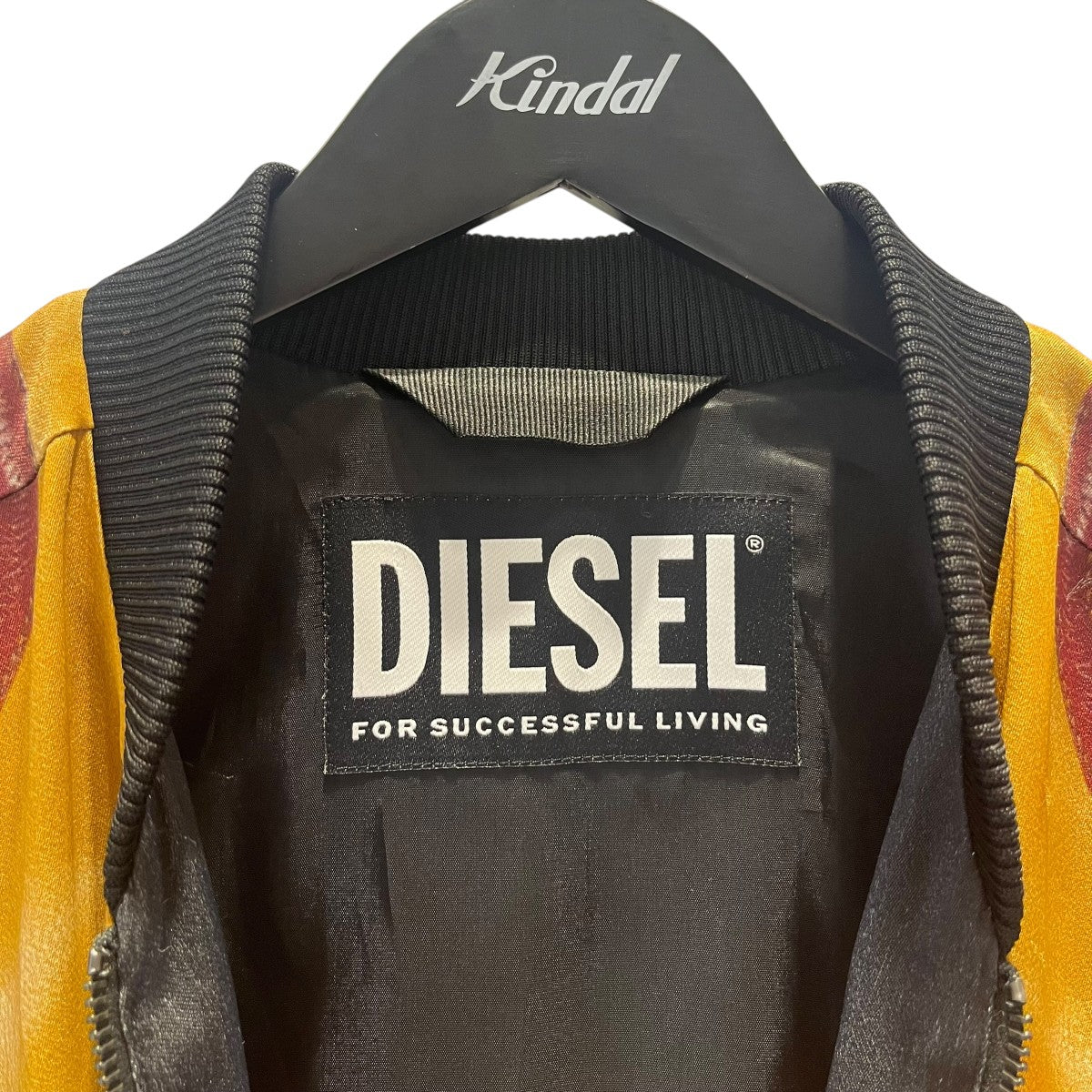 DIESEL 転写プリントジップアップジャケットA05359 古着・中古-4枚目のアイテム画像