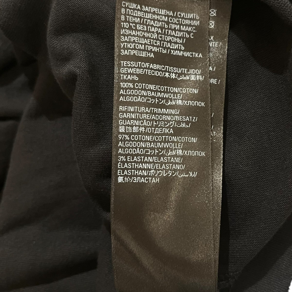 DARKWAVE TEEモックネック半袖Tシャツ739028