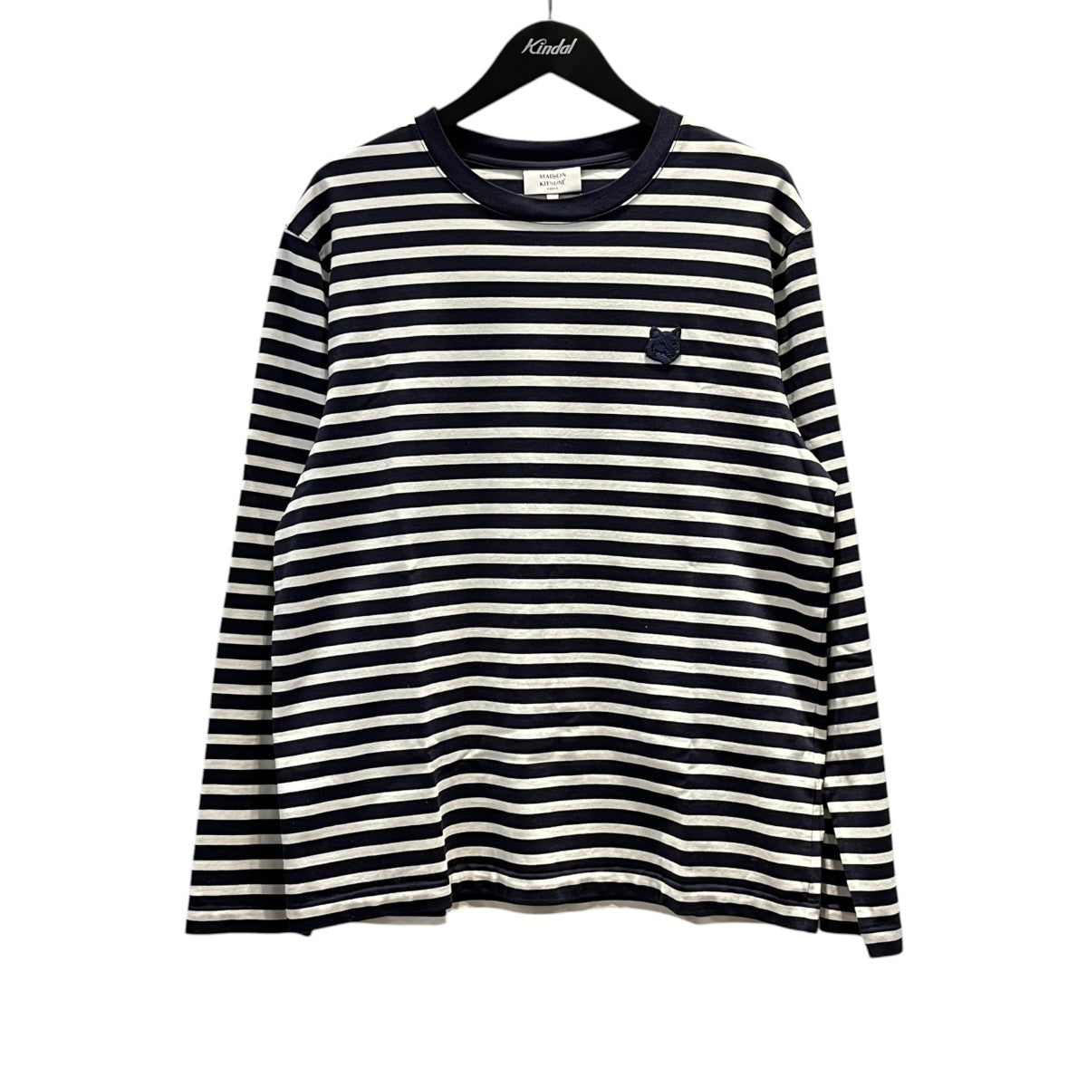 MAISON KITSUNE フォックスヘッド長袖カットソー0M00125KJ0044 古着・中古-1枚目のアイテム画像