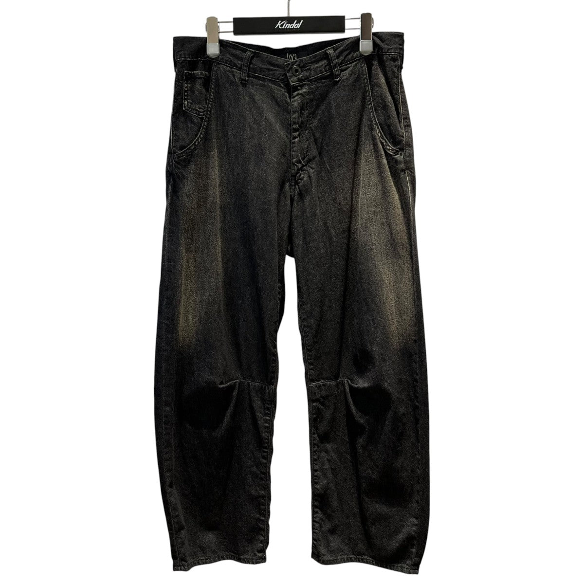 8OZ SPOTTED DENIM WIDE PANTS WITH GUSSETデニムパンツYK-P98-005-3