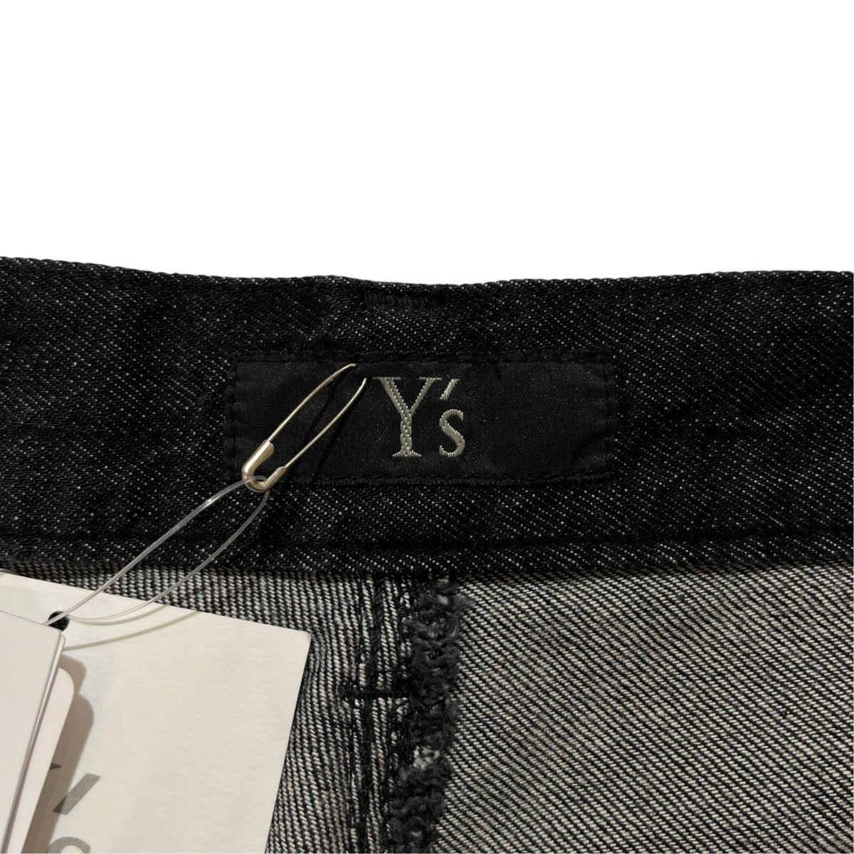 8OZ SPOTTED DENIM WIDE PANTS WITH GUSSETデニムパンツYK-P98-005-3