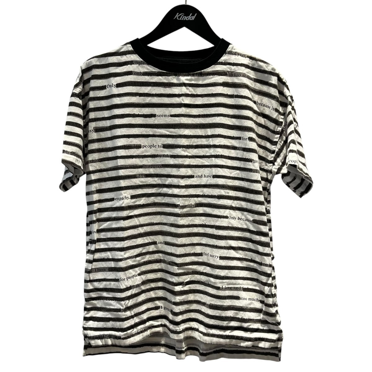 ボーダーLetter Border T-shirt1907-4001-07-012