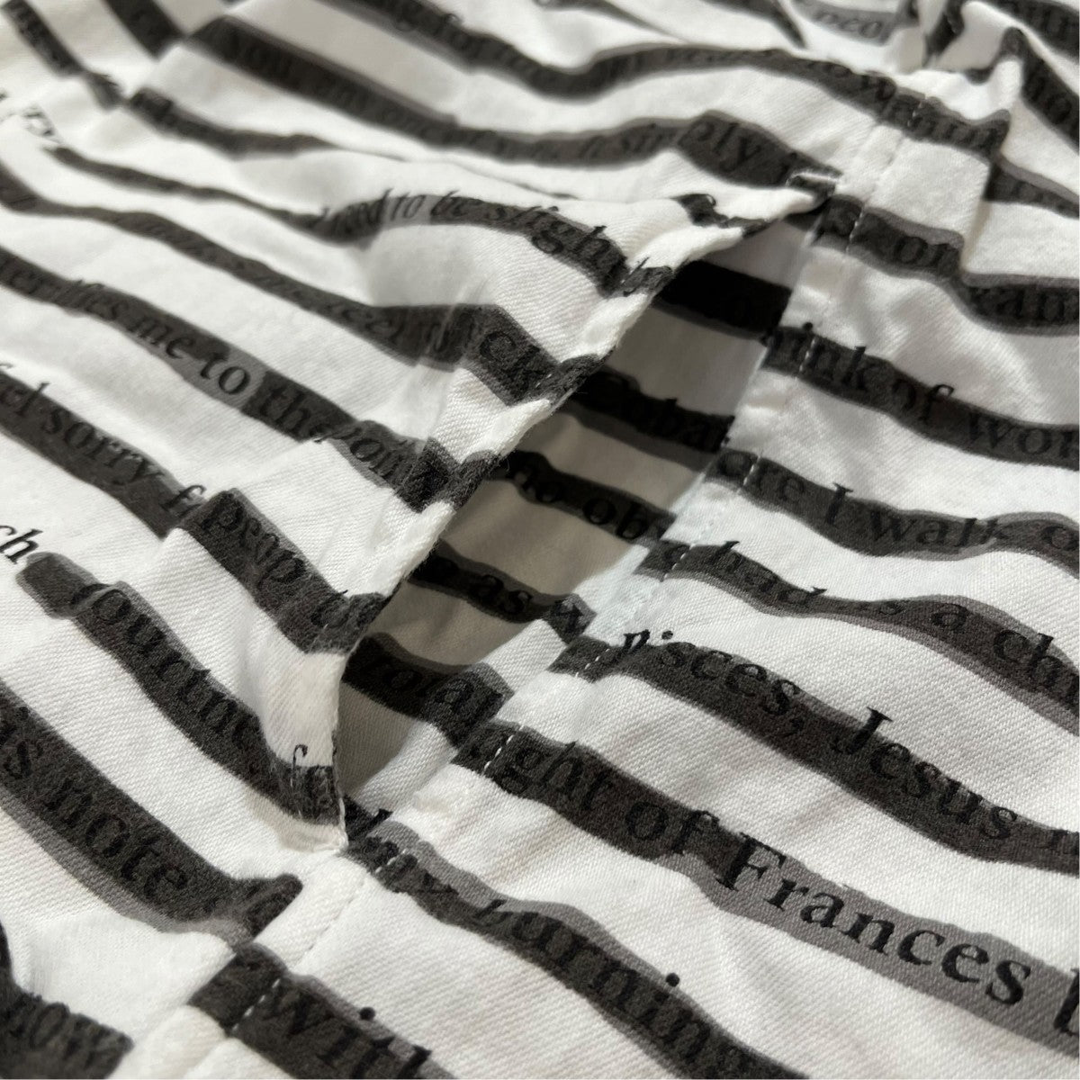 ボーダーLetter Border T-shirt1907-4001-07-012