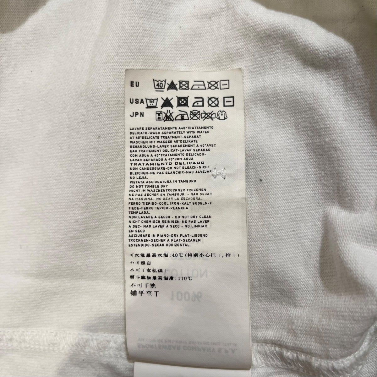 ロゴワッペン七分丈Tシャツ561521558