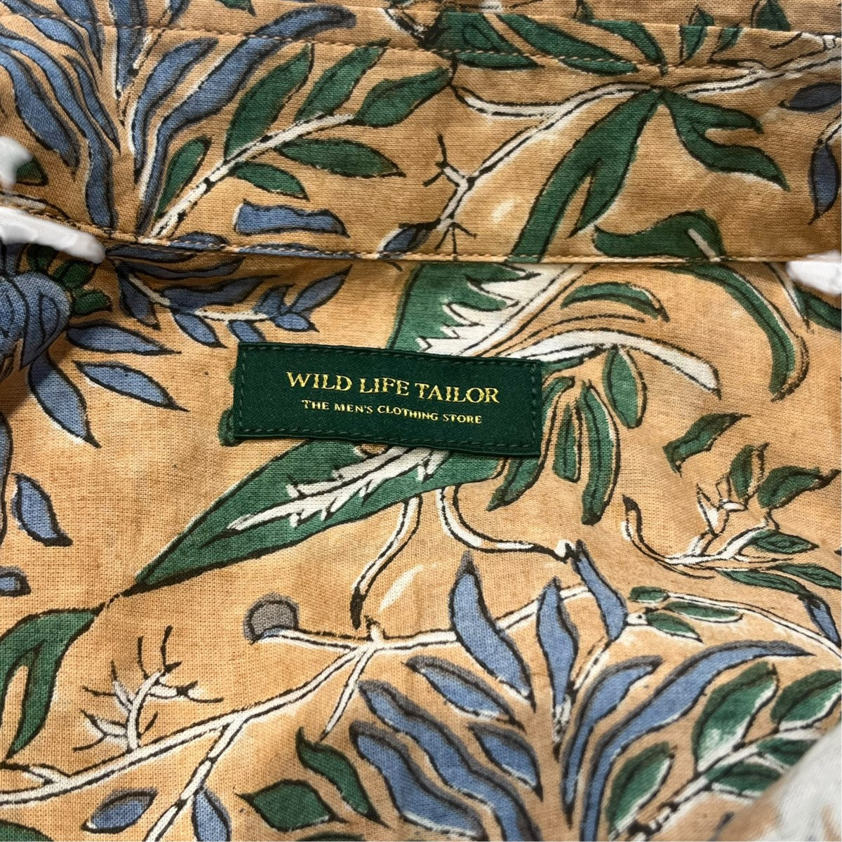 INDIAN FABRIC PATTERN S／S SHIRTS半袖柄シャツGPG-16070
