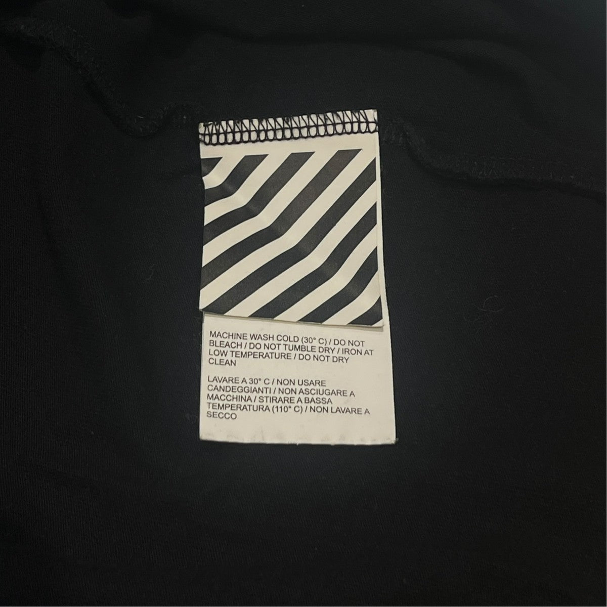 バックプリント半袖TシャツOMAA027R19185015