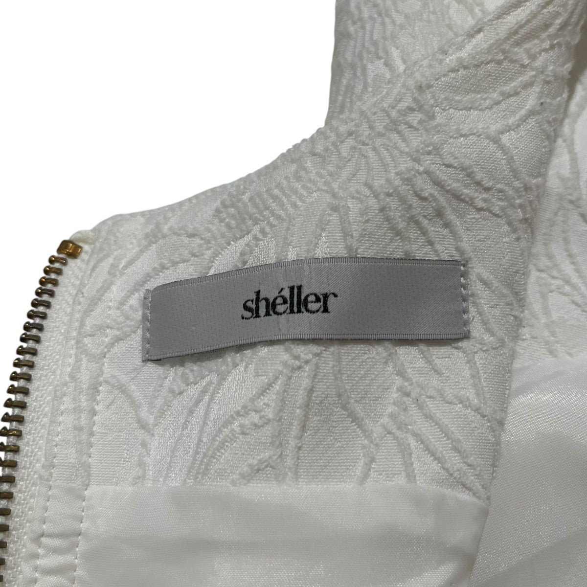 sheller フラワージャガードフレアワンピースSL172020325 古着・中古-5枚目のアイテム画像