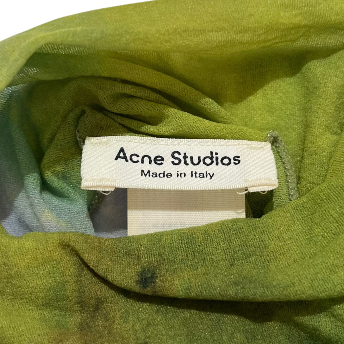 ACNE STUDIOS フラワー柄ハイネックシアーカットソーFN-WN-TSHI000575 古着・中古-3枚目のアイテム画像