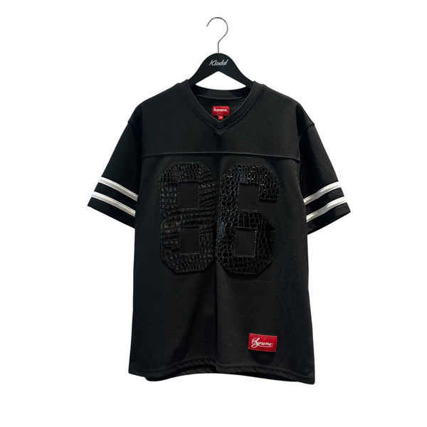 Supreme(シュプリーム) Faux Croc Football JerseyロゴフットボールT