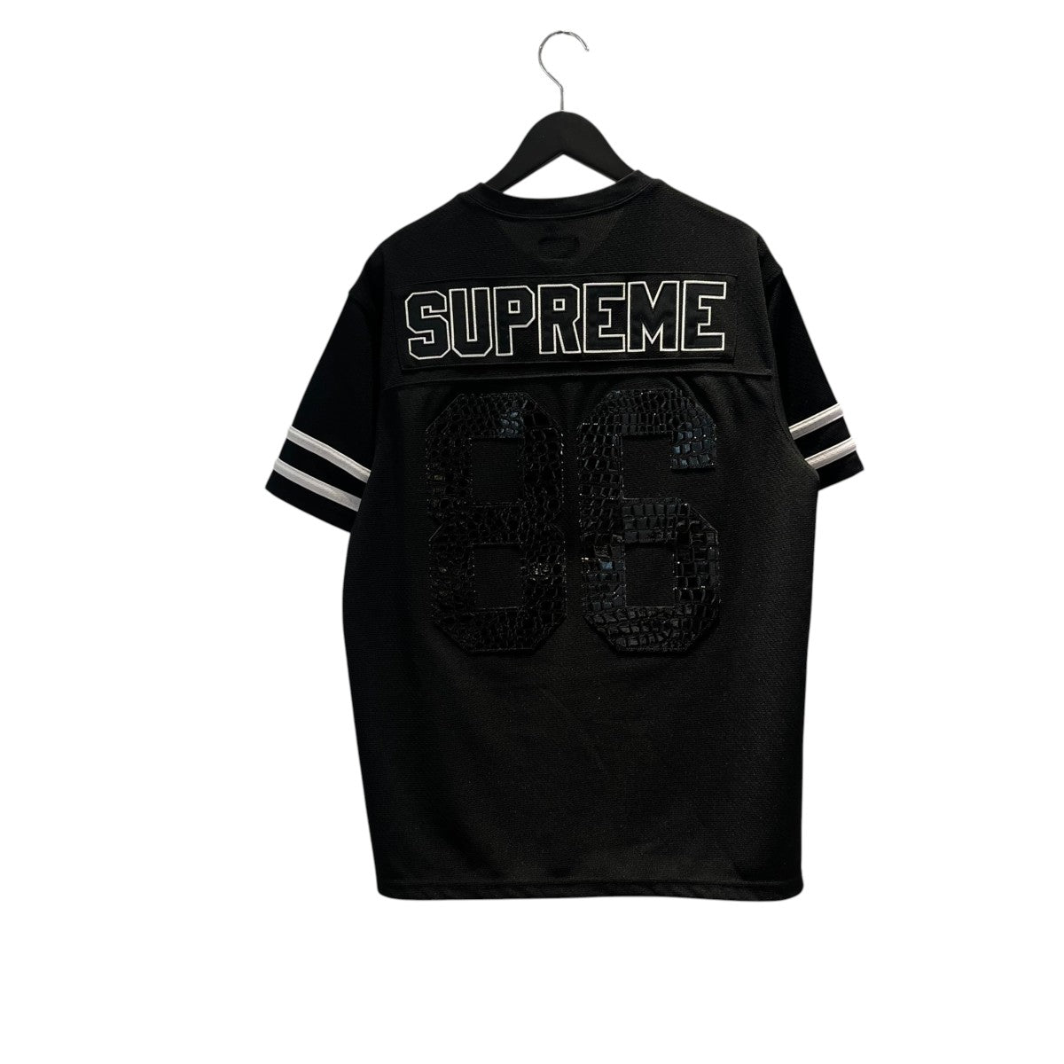 Faux Croc Football JerseyロゴフットボールTシャツ