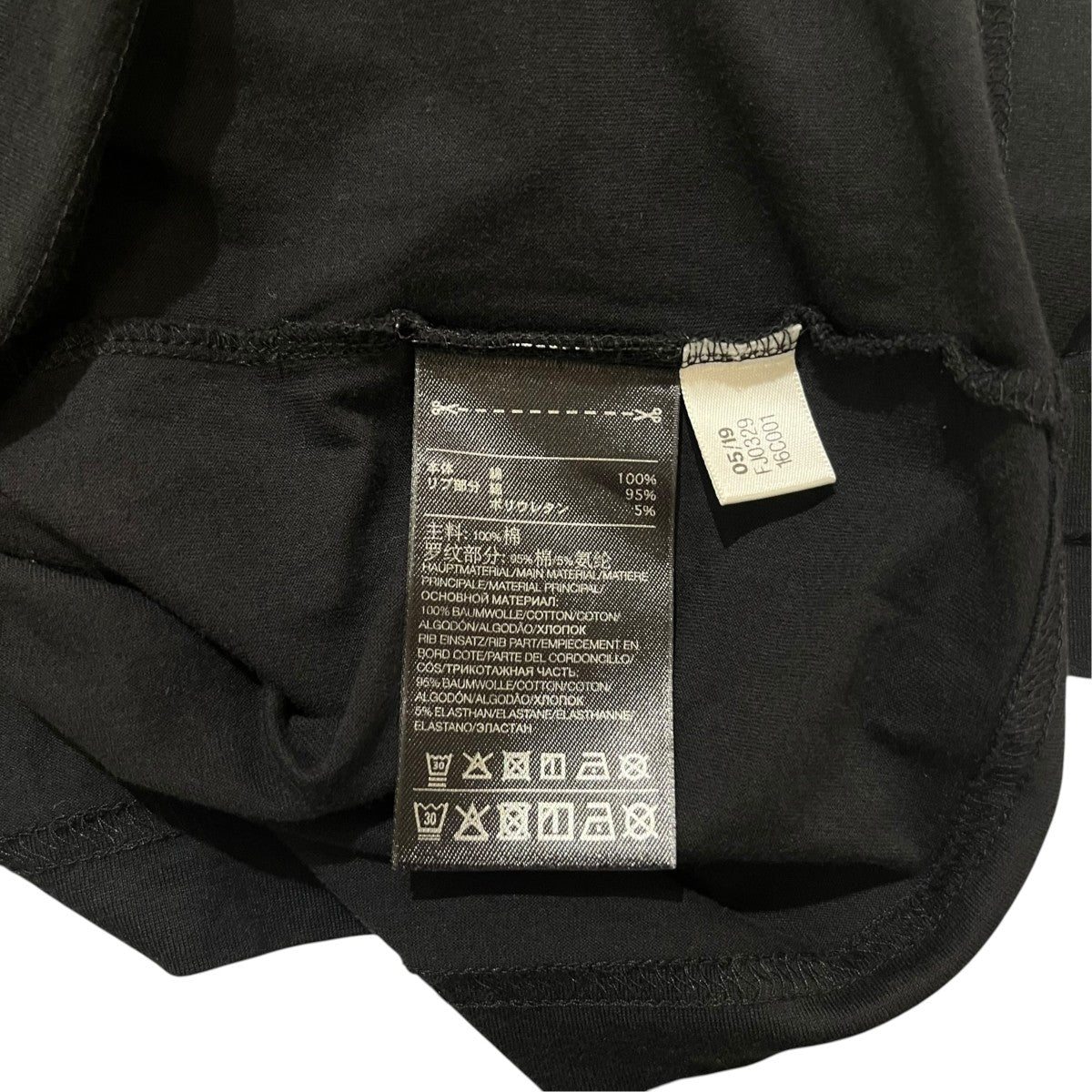胸ロゴワッペンロゴワッペン半袖TシャツFJ0329