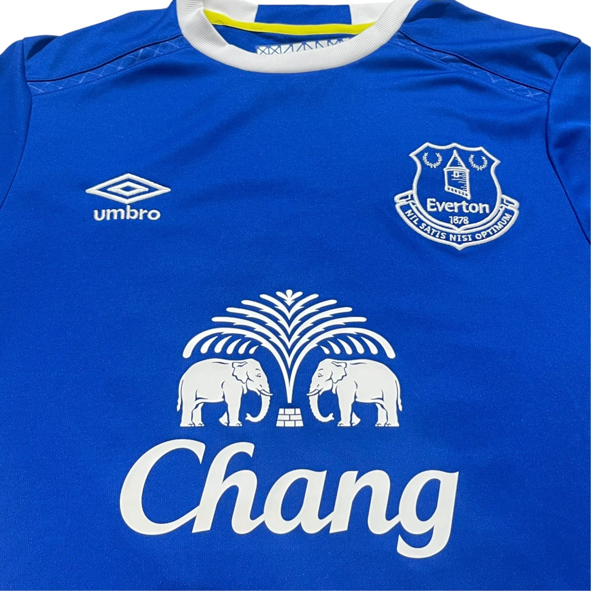EVERTON HOME JERSEYゲームシャツ75353U