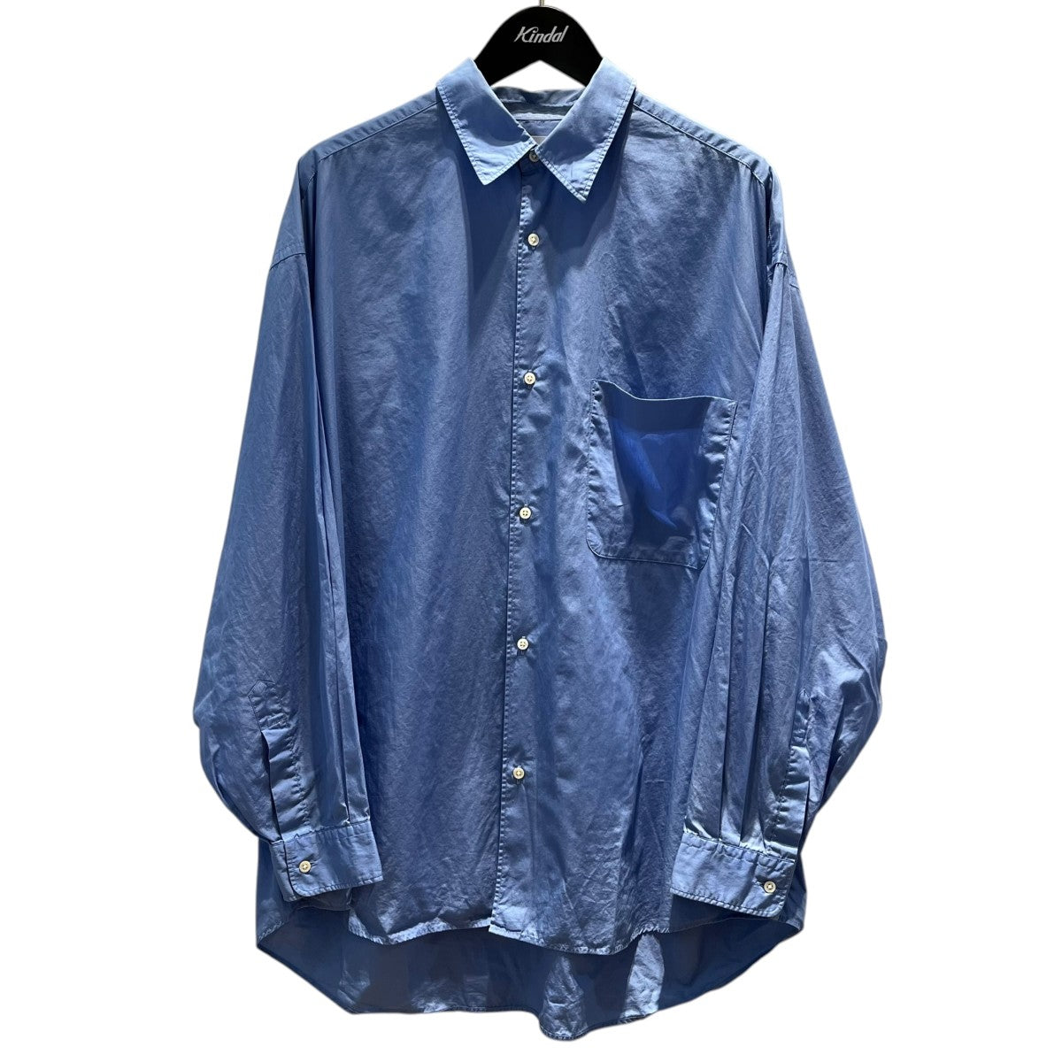 Broad L／S Oversized Regular Collar ShirtGM221-50115B