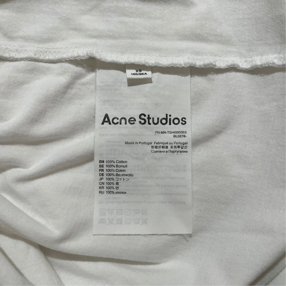 ロゴプリント半袖TシャツFN-MN-TSHI000353