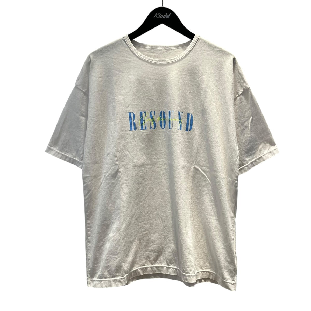 RESOUND CLOTHING ロゴプリント半袖カットソー 古着・中古-1枚目のアイテム画像