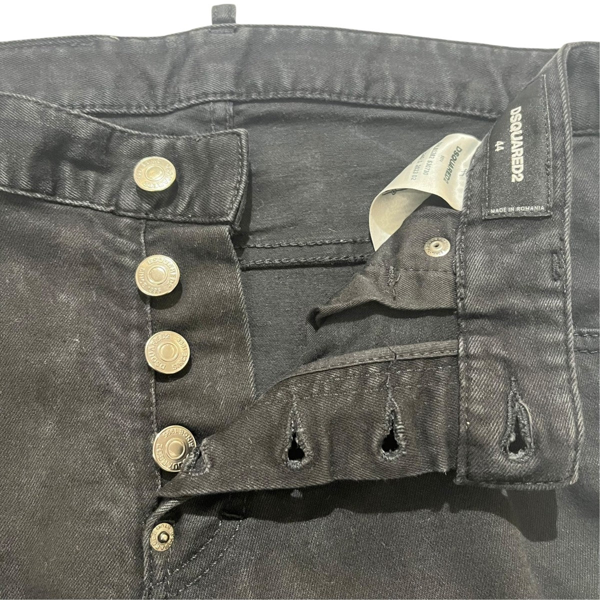 DSQUARED2(ディースクエアード) SKATER JEANデニムパンツS74LB1282 