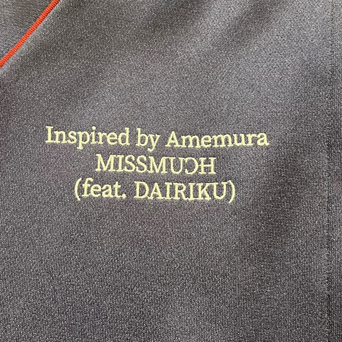 DAIRIKU×MISS MUCH ロゴ刺繍トラックジャケット22AW MD-1 古着・中古-4枚目のアイテム画像