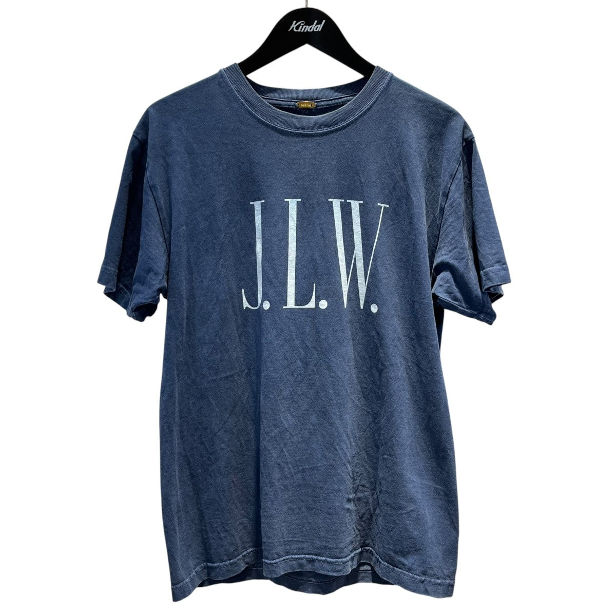J．L．W．　シマウマプリントヴィンテージ加工半袖Tシャツ25070500413010