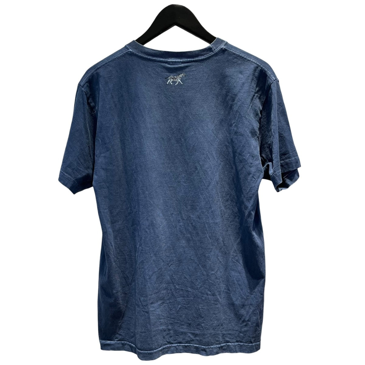J．L．W．　シマウマプリントヴィンテージ加工半袖Tシャツ25070500413010