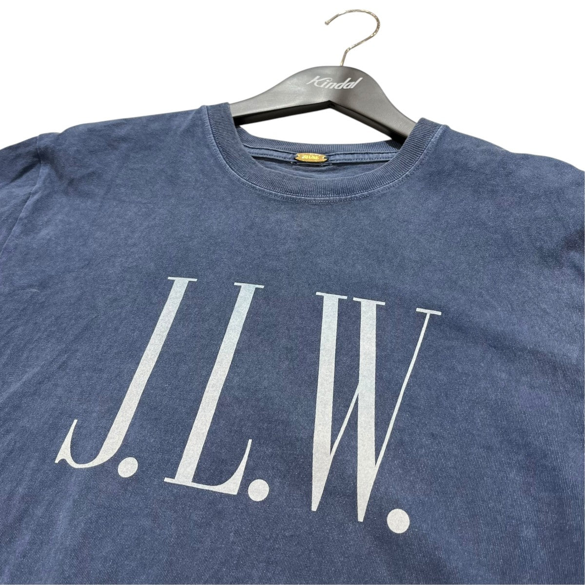 J．L．W．　シマウマプリントヴィンテージ加工半袖Tシャツ25070500413010