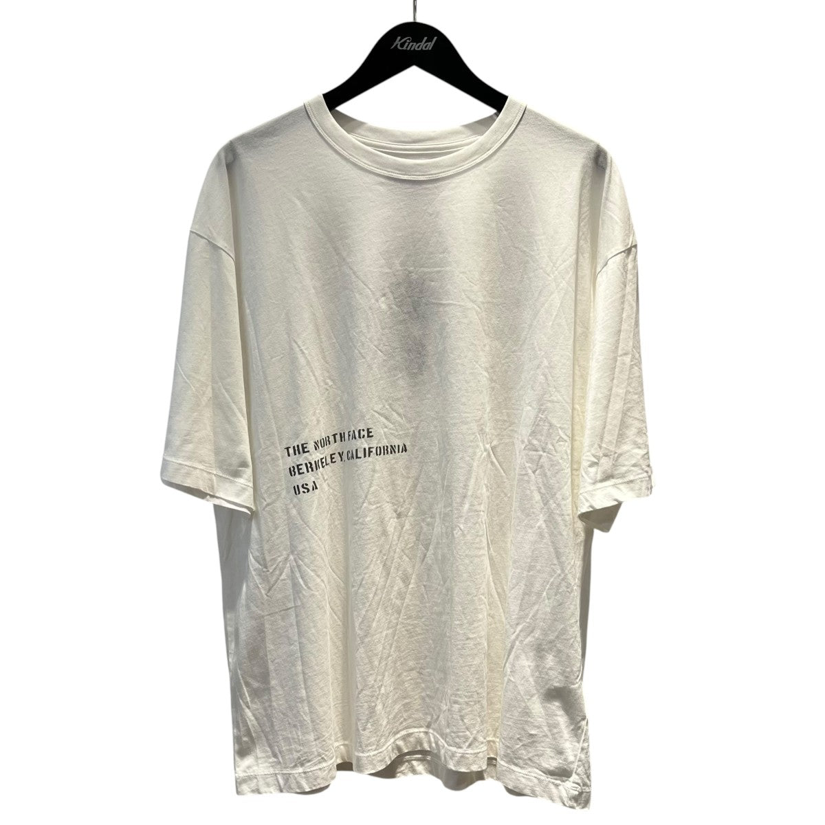 フロントプリントGarment Dyed Lettered Field TeeN26ST041