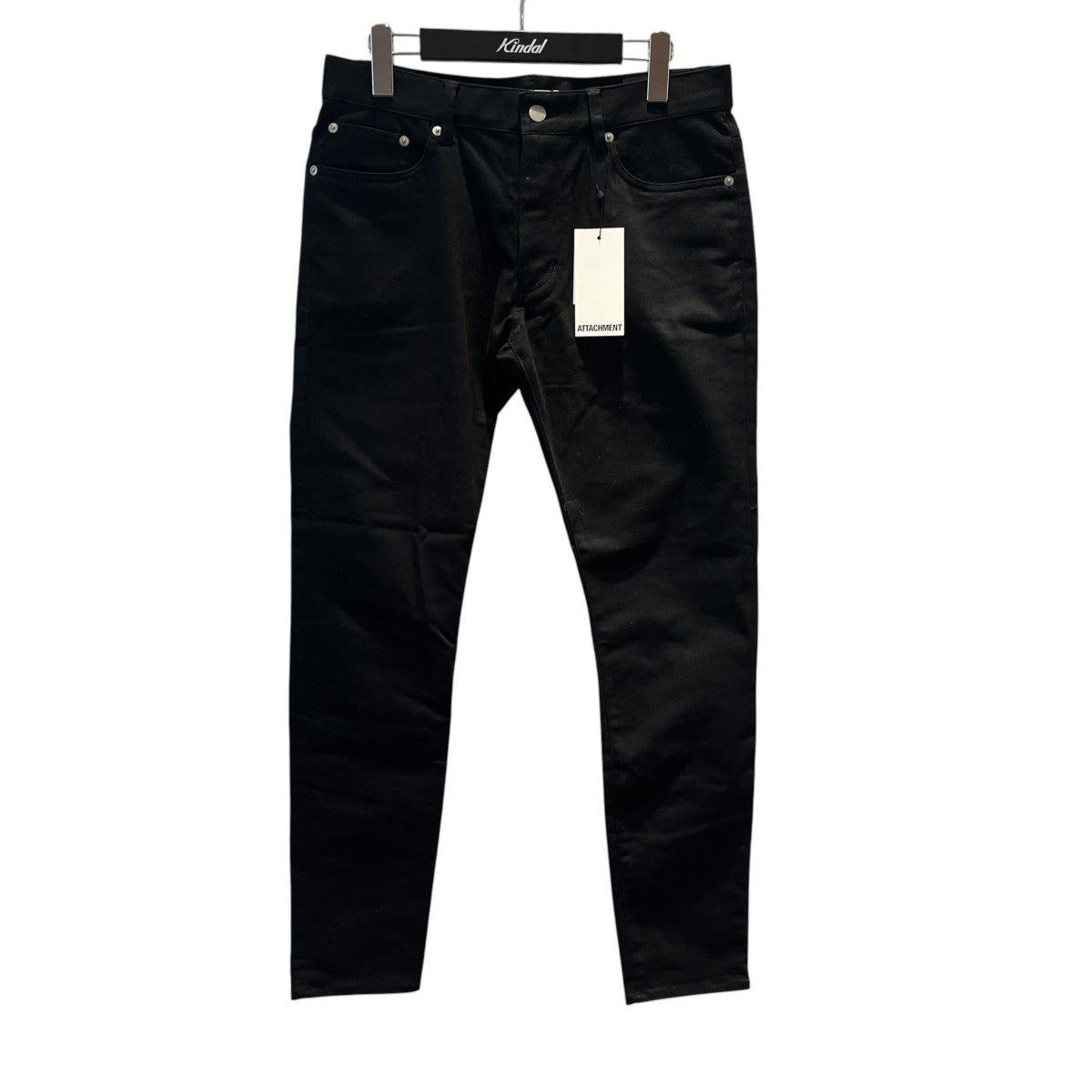 RUBBER STRETCH TWILL 5POCKET SKINNY PANTSコットンパンツAP32-050