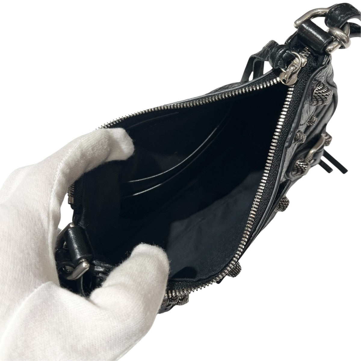 BALENCIAGA Le Cagole Mini ル・カゴール ミニ ショルダーバッグ 695814 古着・中古-7枚目のアイテム画像