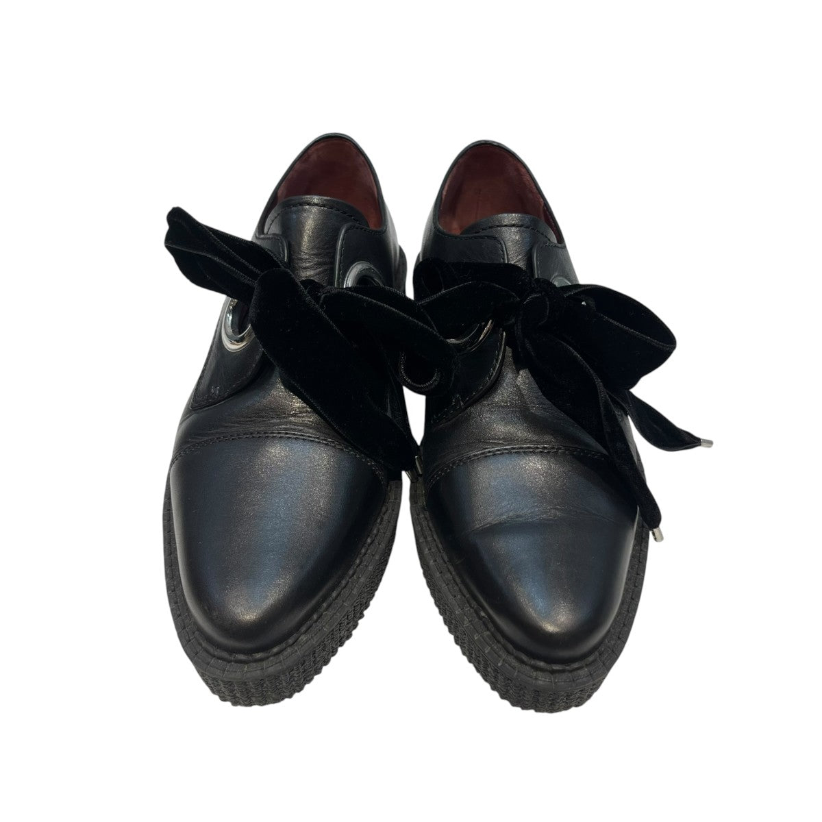 Marc by Marc Jacobs ベロアリボンローファー 古着・中古-2枚目のアイテム画像